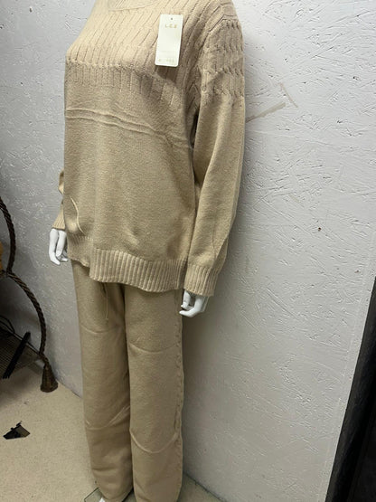 One Size Casual Wear Matching Winter Co-Ord Set